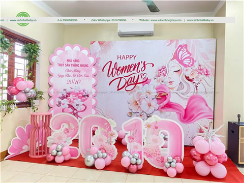 Ảnh Trang Trí 20/10 Văn Phòng Hà Nội